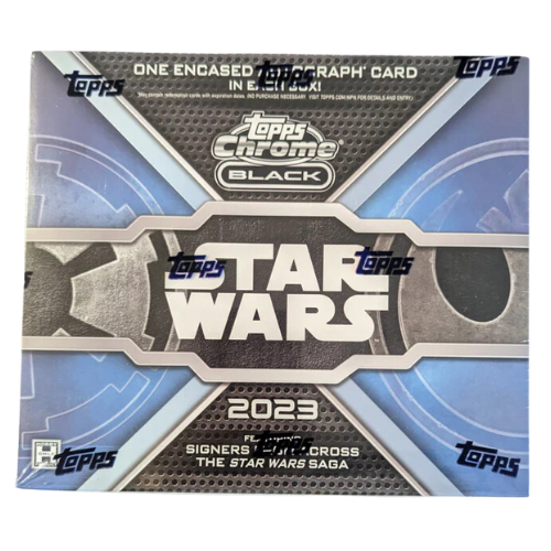 Star Wars Chrome Black Hobby Box